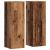 Suporturi plante 2 buc. lemn vechi 33x33x100 cm lemn prelucrat GartenMobel Dekor