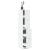 Dulap de farmacie, alb, 30x41x174,5 cm, lemn prelucrat GartenMobel Dekor