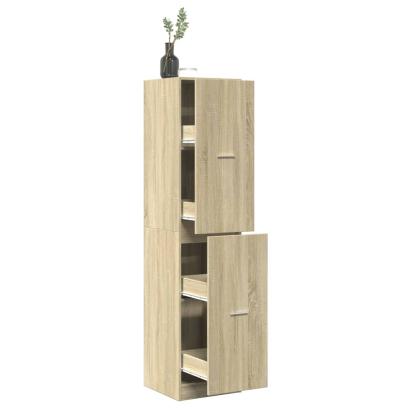 Dulap de farmacie, stejar sonoma, 40x41x174,5 cm lemn prelucrat GartenMobel Dekor