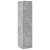 Dulap de farmacie, gri beton, 40x41x174,5 cm, lemn prelucrat GartenMobel Dekor