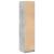 Dulap de farmacie, gri beton, 40x41x174,5 cm, lemn prelucrat GartenMobel Dekor