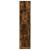 Dulap de farmacie stejar fumuriu, 40x41x174,5cm, lemn prelucrat GartenMobel Dekor