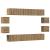 Set dulap TV 8 piese montat pe perete Stejar artizanal GartenMobel Dekor