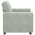 Canapea scaun gri deschis 60 cm catifea GartenMobel Dekor