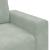 Canapea scaun gri deschis 60 cm catifea GartenMobel Dekor