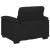 Canapea Scaun Negru 60 cm Tesatura GartenMobel Dekor