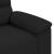 Canapea Scaun Negru 60 cm Tesatura GartenMobel Dekor