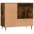 Dulap de baie, stejar afumat, 65x33x60 cm, lemn prelucrat GartenMobel Dekor