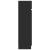 Pantofar, negru, 100,5x28x100 cm, lemn prelucrat GartenMobel Dekor