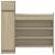 Dulap de pantofi stejar Sonoma 100,5x28x100 cm lemn prelucrat GartenMobel Dekor