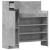 Pantofar, gri beton, 100,5x28x100 cm, lemn prelucrat GartenMobel Dekor