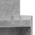 Pantofar, gri beton, 100,5x28x100 cm, lemn prelucrat GartenMobel Dekor