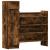 Pantofar, stejar afumat, 100,5x28x100 cm, lemn compozit GartenMobel Dekor