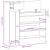 Pantofar, stejar afumat, 100,5x28x100 cm, lemn compozit GartenMobel Dekor