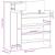 Pantofar, gri sonoma, 100,5x28x100 cm, lemn compozit GartenMobel Dekor