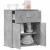 Dulap, gri beton, 60x31x70 cm, lemn prelucrat GartenMobel Dekor