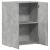 Fișet, gri beton, 60x32x77,5 cm, lemn prelucrat GartenMobel Dekor