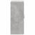 Fișet, gri beton, 60x32x77,5 cm, lemn prelucrat GartenMobel Dekor