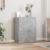 Fișet, gri beton, 60x32x77,5 cm, lemn prelucrat GartenMobel Dekor