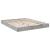 Cadru de pat, gri beton, 160x200 cm, lemn prelucrat GartenMobel Dekor
