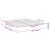 Cadru de pat, gri beton, 160x200 cm, lemn prelucrat GartenMobel Dekor