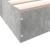 Cadru de pat, gri beton, 160x200 cm, lemn prelucrat GartenMobel Dekor