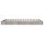 Cadru de pat, gri beton, 160x200 cm, lemn prelucrat GartenMobel Dekor