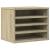 Organizator birou, stejar sonoma, 36x26x29,5 cm lemn prelucrat GartenMobel Dekor