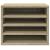 Organizator birou, stejar sonoma, 36x26x29,5 cm lemn prelucrat GartenMobel Dekor