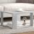 Măsuță de cafea, gri beton, 51,5x51,5x30 cm, lemn prelucrat GartenMobel Dekor