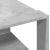 Măsuță de cafea, gri beton, 51,5x51,5x30 cm, lemn prelucrat GartenMobel Dekor