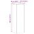 Suporturi de plante 2 buc. lemn vechi 25x25x80cm lemn prelucrat GartenMobel Dekor