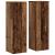 Suporturi de plante 2 buc. lemn vechi 25x25x80cm lemn prelucrat GartenMobel Dekor