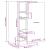 Dulap farmacie, stejar artizanal, 40x41x77,5 cm, lemn prelucrat GartenMobel Dekor