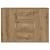 Servantă, stejar artizanal, 90x29,5x65 cm, lemn prelucrat GartenMobel Dekor