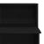 Birou de recepție negru 100x50x103,5 cm Lemn prelucrat GartenMobel Dekor