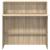 Birou de recepție Stejar Sonoma 100x50x103,5 cm Lemn prelucrat GartenMobel Dekor