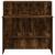 Birou de recepție stejar afumat 100x50x103,5 cm lemn prelucrat GartenMobel Dekor
