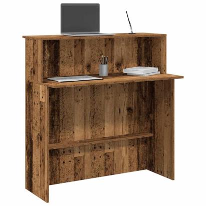 Birou de recepție Lemn vechi 100x50x103,5 cm Lemn prelucrat GartenMobel Dekor