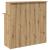 Birou de recepție Stejar Artisan 100x50x103,5 cm Lemn prelucrat GartenMobel Dekor