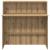 Birou de recepție Stejar Artisan 100x50x103,5 cm Lemn prelucrat GartenMobel Dekor