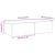 Raft perete cu sertare Lemn vechi 60x26,5x15 cm Lemn prelucrat GartenMobel Dekor