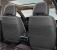Huse auto premium 5 locuri Carguard Deluxe piele ecologică perforată și textil  - gri deschis - gri inchis Best CarHome