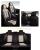 Huse auto premium 5 locuri Carguard Deluxe piele ecologică perforată - negru - crem Best CarHome
