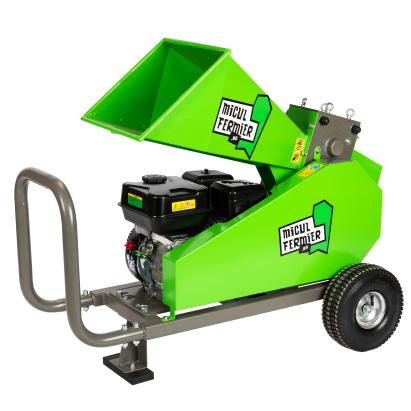 Tocator de crengi Micul Fermier, motor benzina 7 CP, 60 mm diametru maxim de taiere, pentru brichete FarmGarden AgroTrade