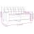 Set de canapele cu perne, 3 piese, gri închis, material textil GartenMobel Dekor