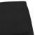 Scaun de relaxare, negru, material textil GartenMobel Dekor