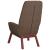 Scaun de relaxare, gri taupe, material textil GartenMobel Dekor