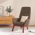 Scaun de relaxare, gri taupe, material textil GartenMobel Dekor
