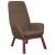 Scaun de relaxare, gri taupe, material textil GartenMobel Dekor